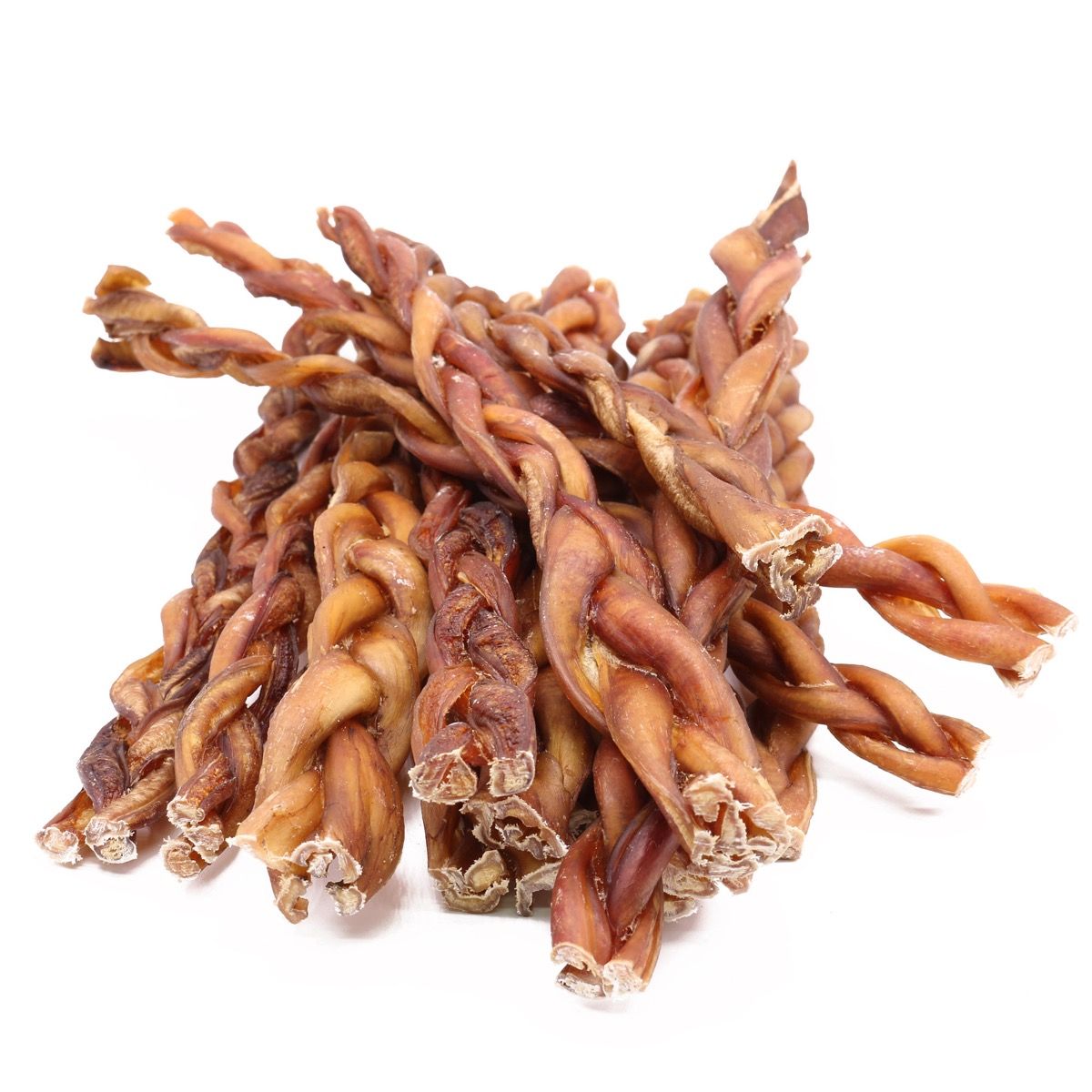 12 Inch bully Stick Braided Thin