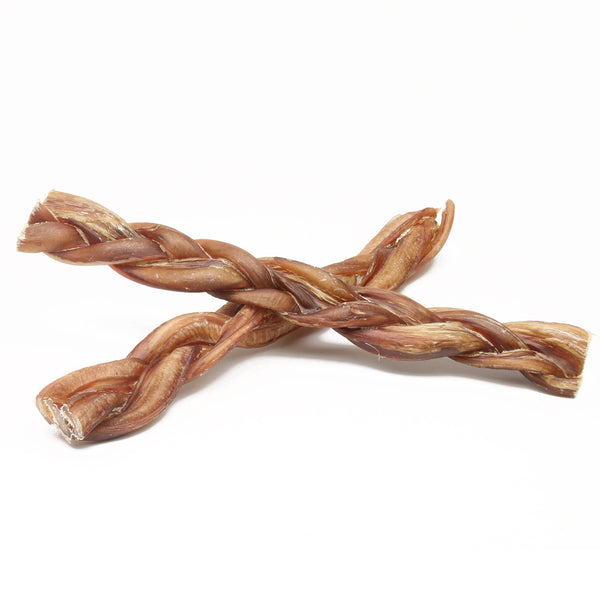 12 Inch Premium Odor Free Braided Bully Sticks